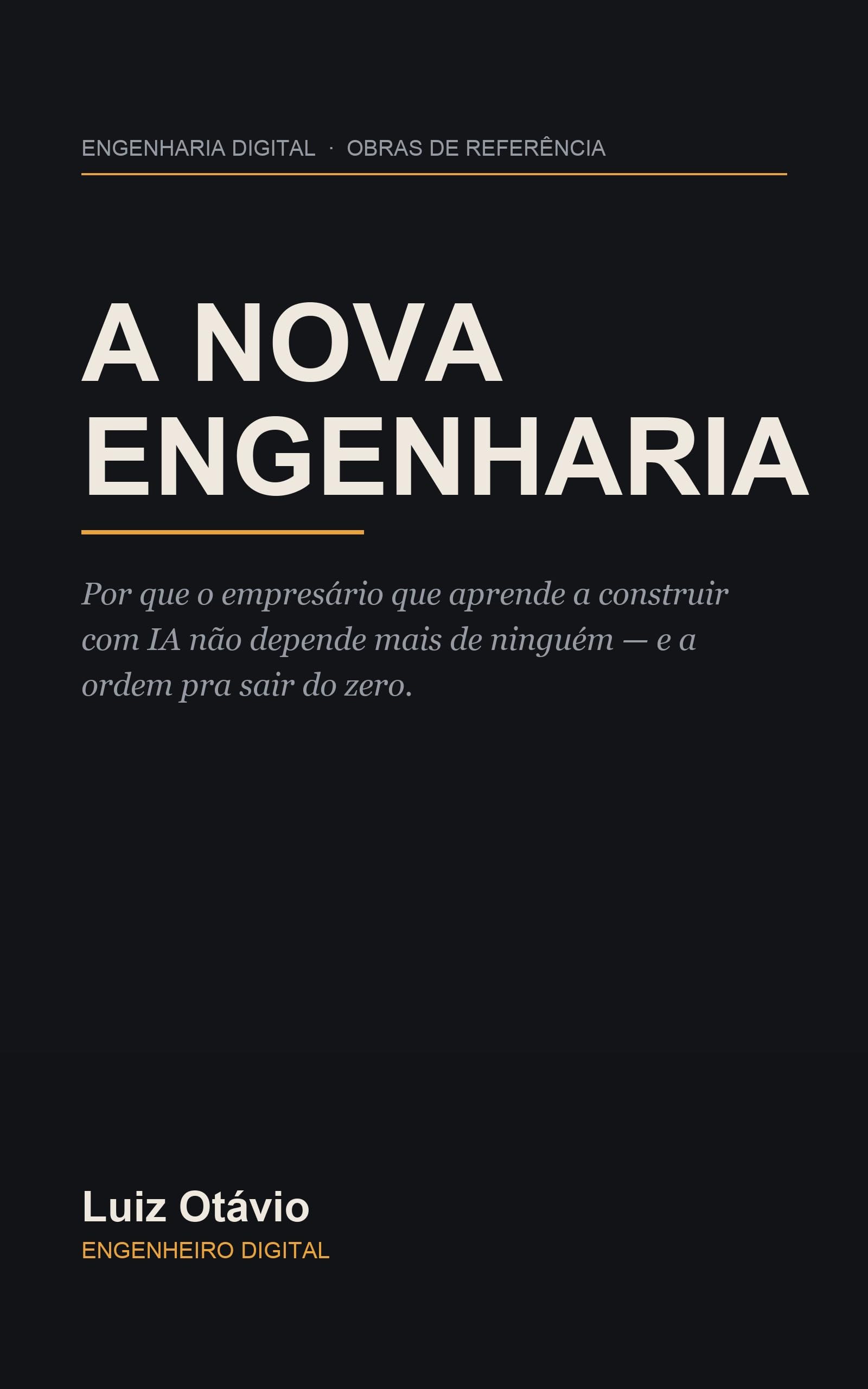 Capa do livro A Nova Engenharia