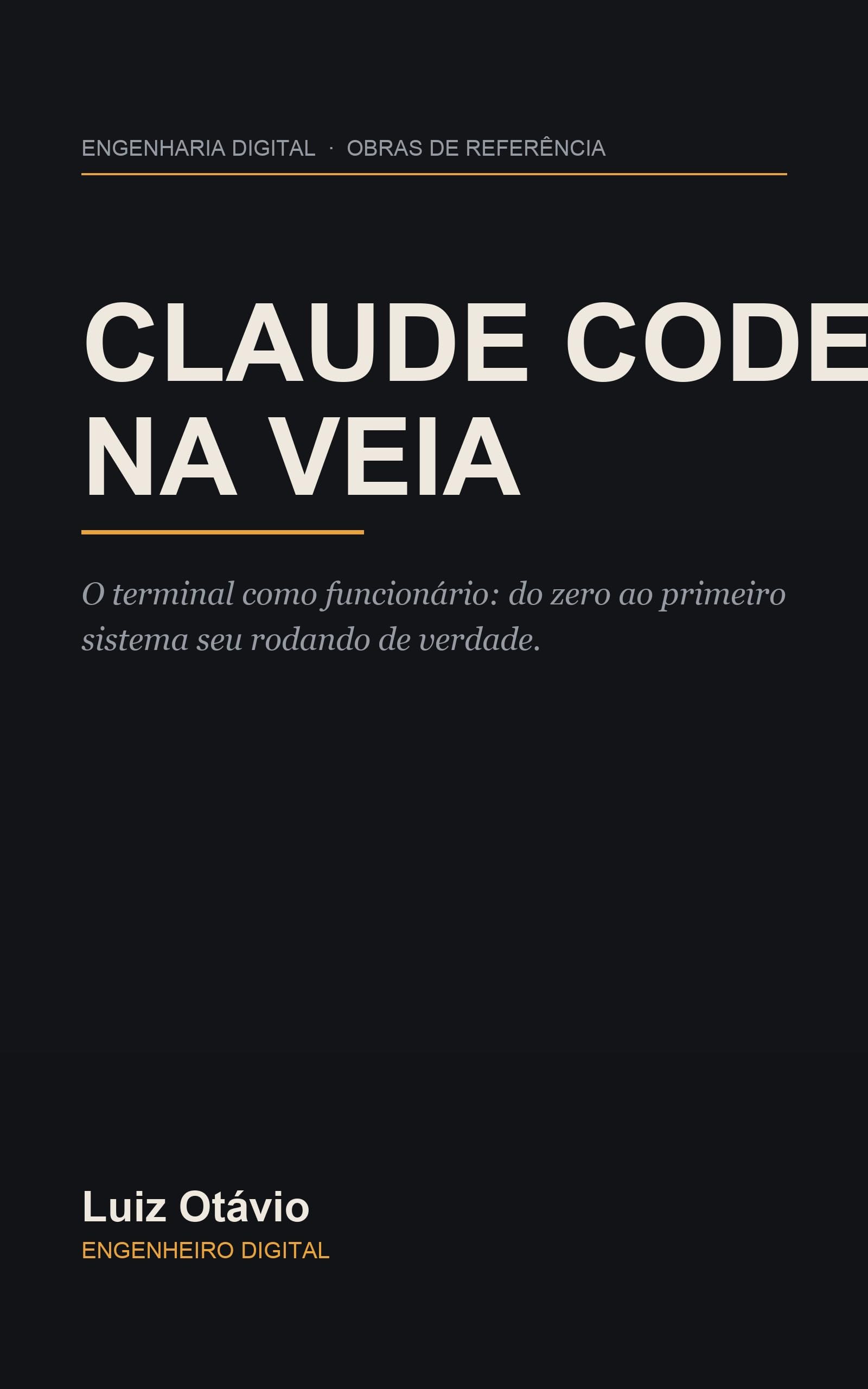 Capa do livro Claude Code na Veia
