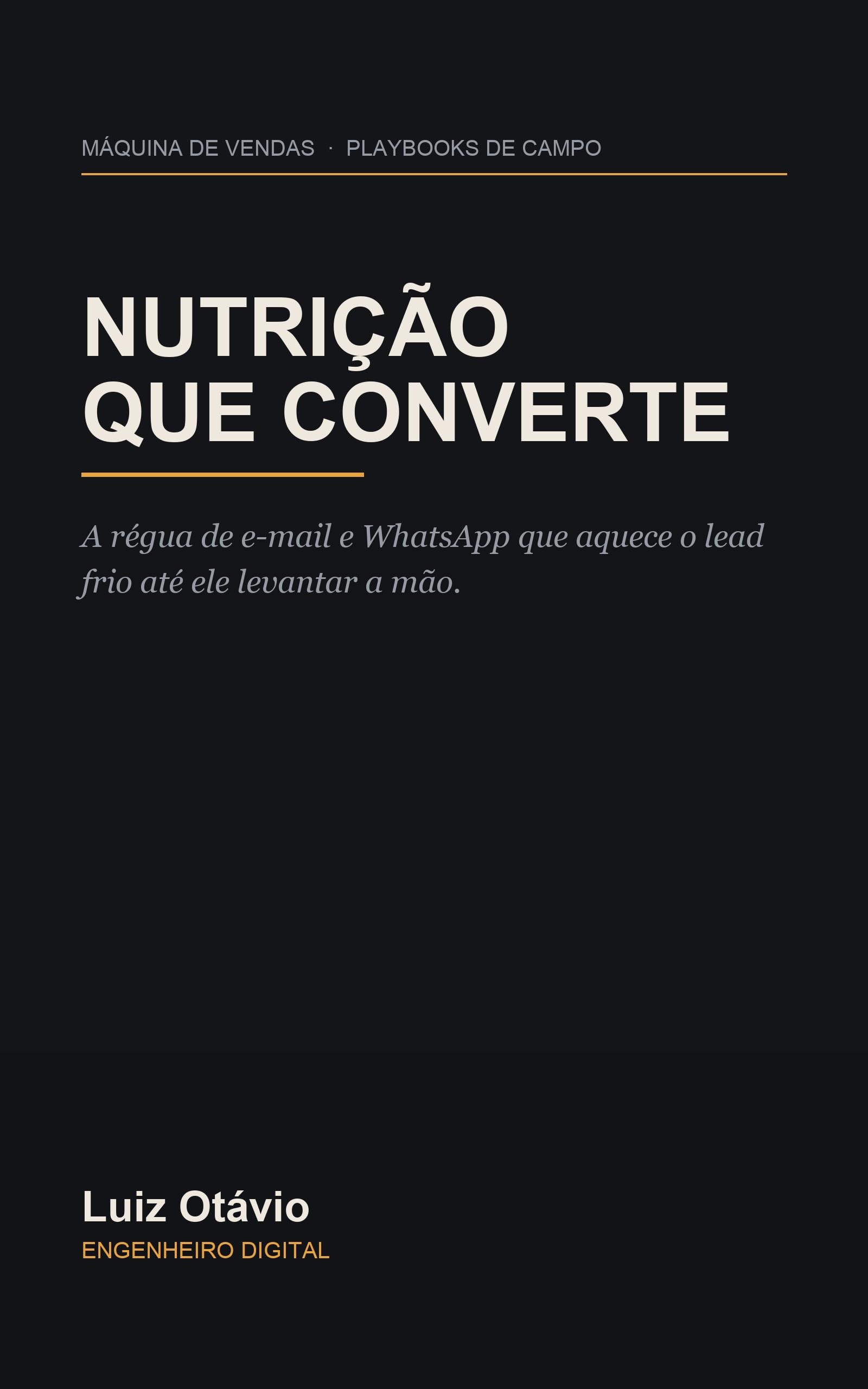 Capa do livro Nutricao que Converte