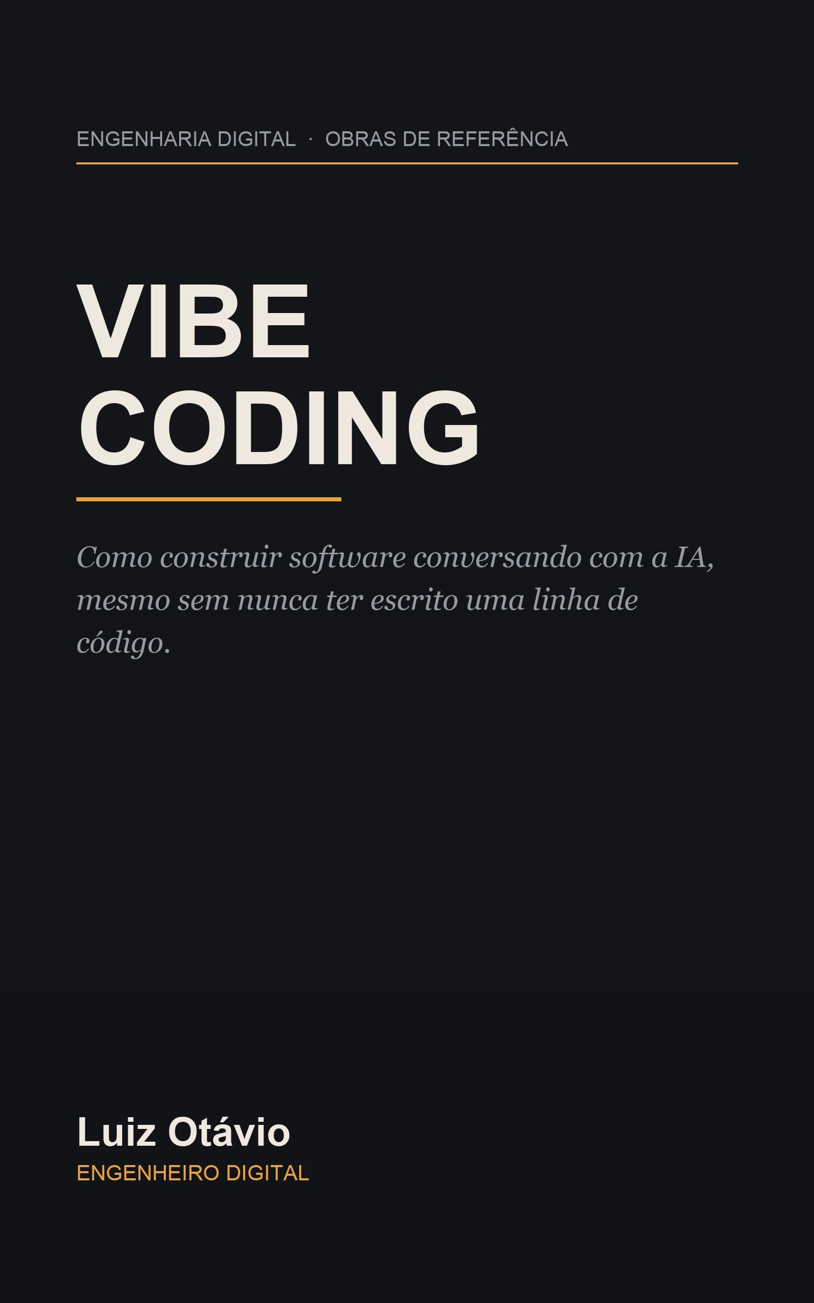 Capa do livro Vibecoding