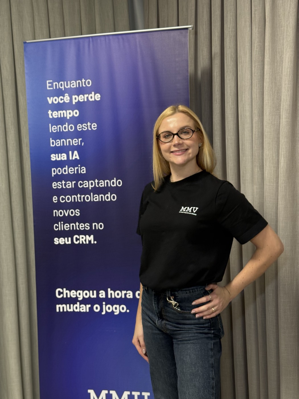 Apresentação durante o MMV presencial
