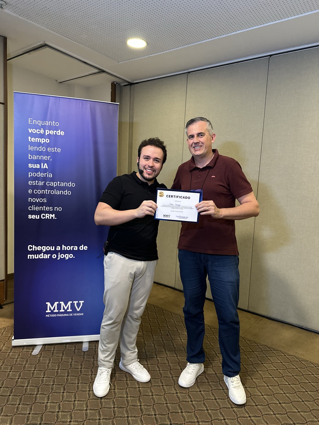 Participantes do MMV com certificado